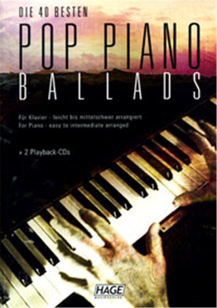 40 Besten Pop Piano Ballads